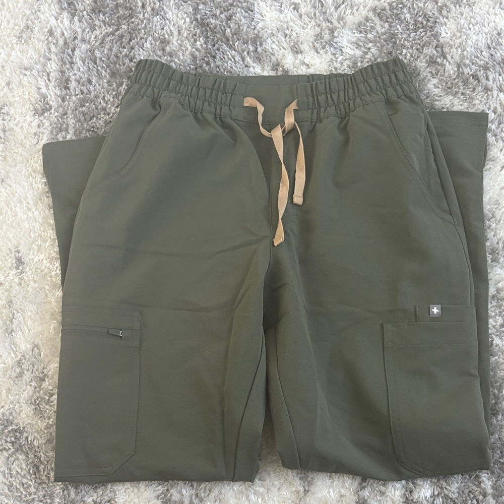 Figs Dowa High waisted straight leg pant